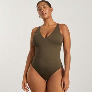 Everlane The V-Neck One-Piece